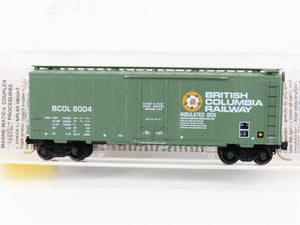 N Scale Micro-Trains MTL 21230 BCOL British Columbia 40' Boxcar #8004