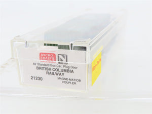 N Scale Micro-Trains MTL 21230 BCOL British Columbia 40' Boxcar #8004