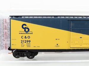 N Micro-Trains MTL 03100072 C&O Chesapeake & Ohio 50' Standard Boxcar #21299