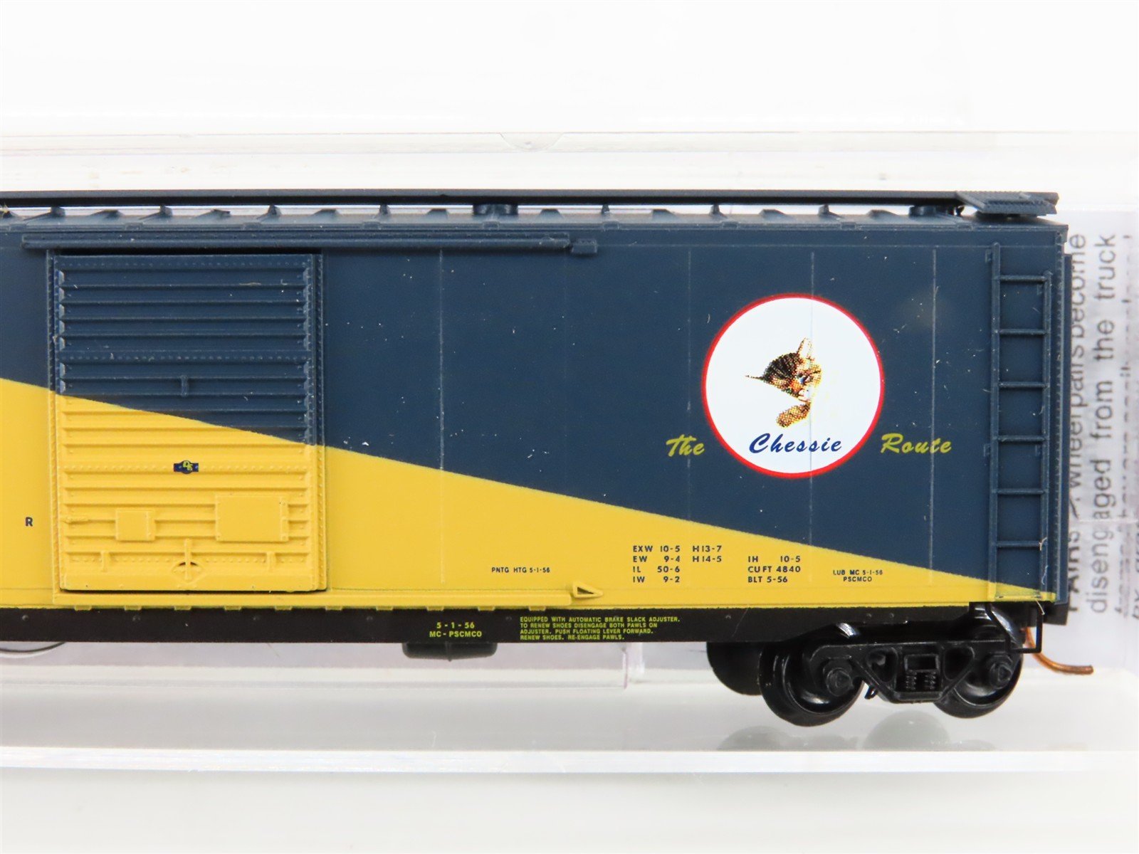 N Micro-Trains MTL 03100072 C&O Chesapeake & Ohio 50' Standard Boxcar #21299