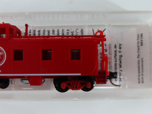 N Micro-Trains MTL 100020 MP Missouri Pacific 36' Steel Side Caboose #13075