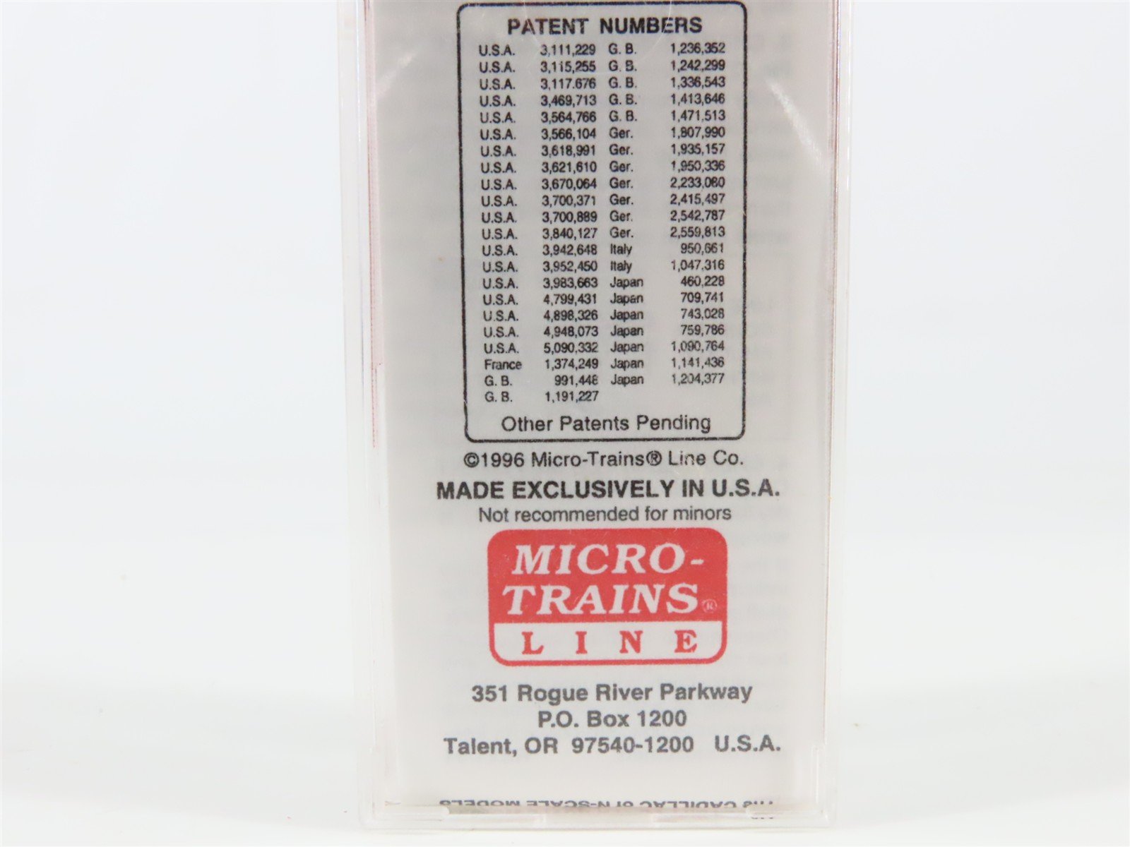 N Micro-Trains MTL 100020 MP Missouri Pacific 36' Steel Side Caboose #13075