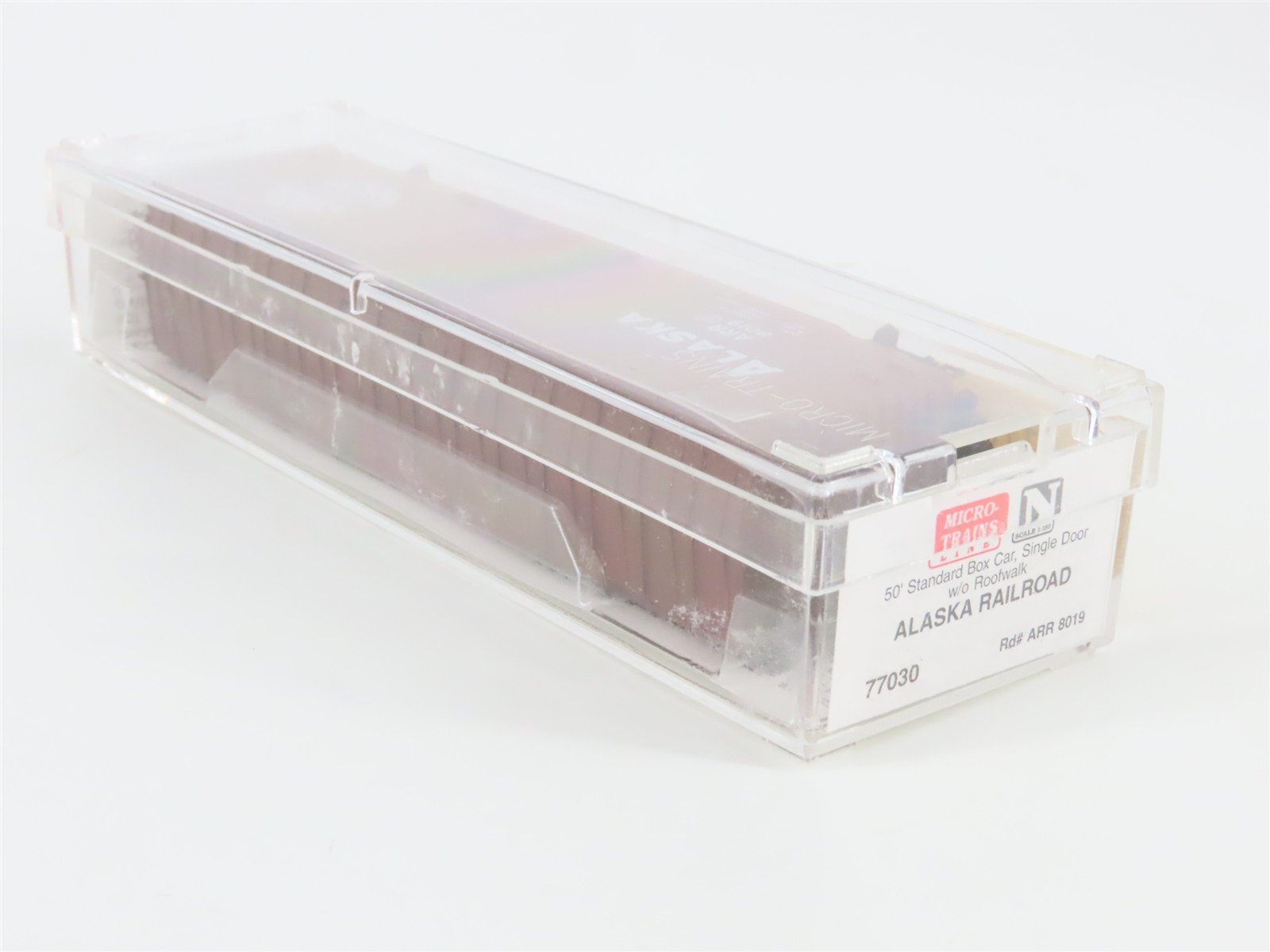 N Scale Micro-Trains MTL 77030 ARR Alaska Railroad 50' Standard Boxcar #8019