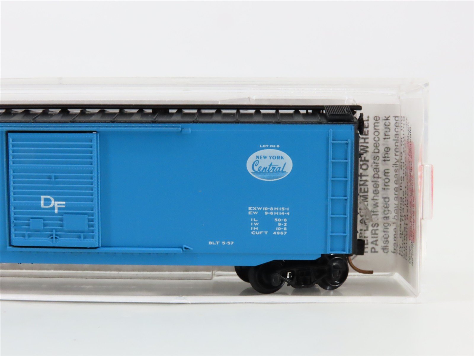 N Scale Micro-Trains MTL 31310 NYC New York Central 50' Standard Boxcar #92101