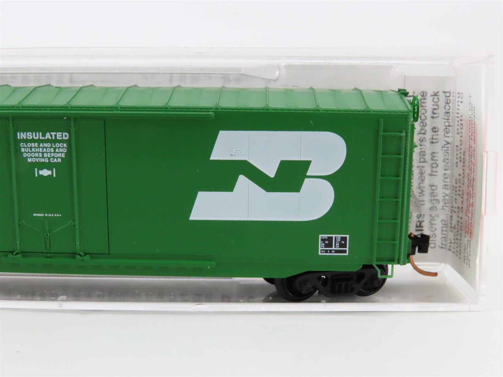 N Scale Micro-Trains MTL 36200 BN Burlington Northern 50' Boxcar #730513