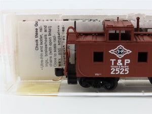 N Scale Micro-Trains MTL 100,010 T&P Texas & Pacific 36' Steel Caboose #2525