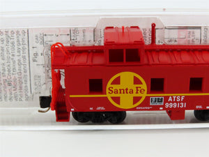 N Scale Micro-Trains MTL 100030 ATSF Santa Fe 36' Steel Caboose #999131