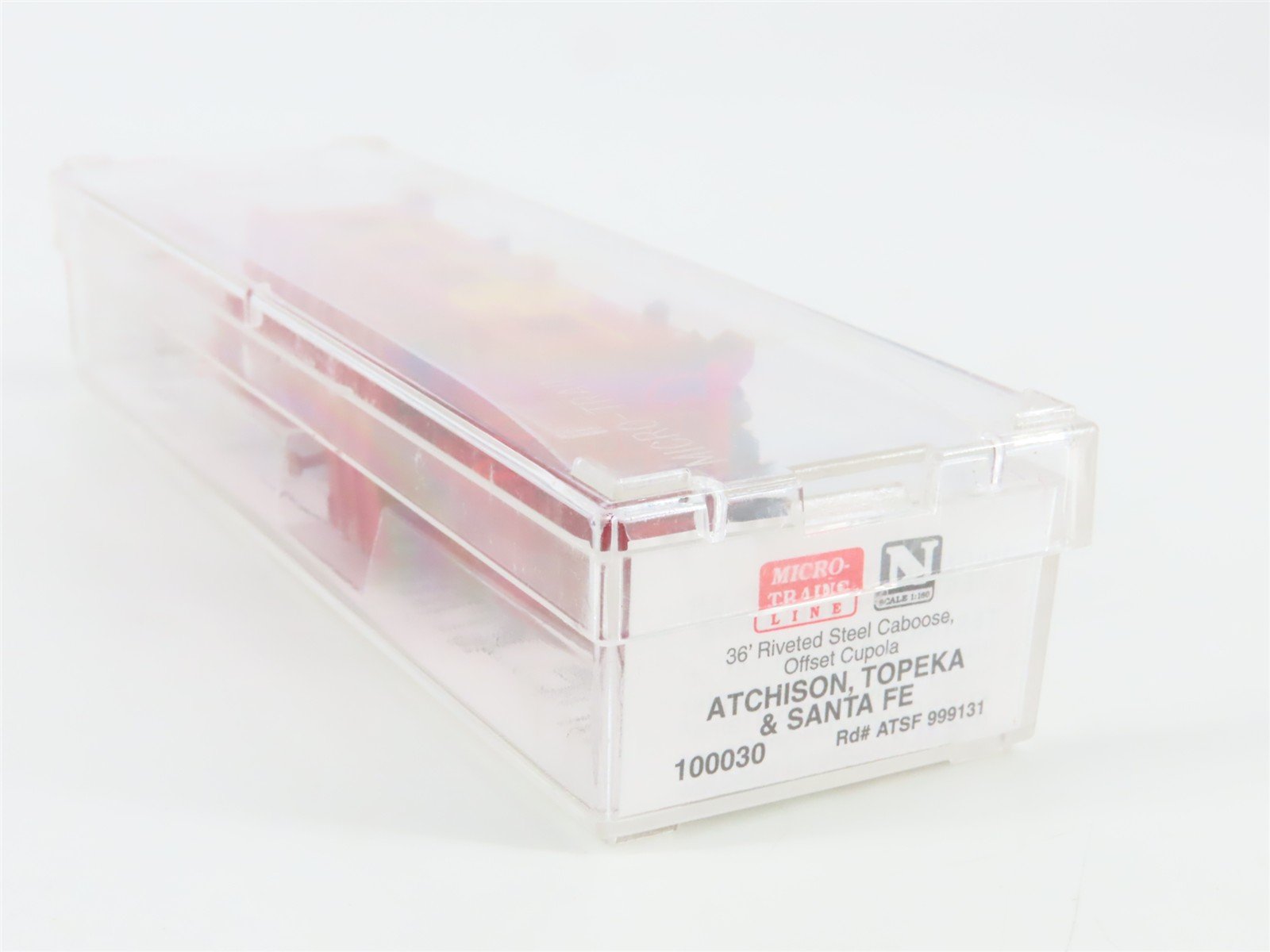 N Scale Micro-Trains MTL 100030 ATSF Santa Fe 36' Steel Caboose #999131