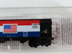 N Micro-Trains MTL 55430 C&I Cambria & Indiana Bicentennial 2-Bay Hopper #1976