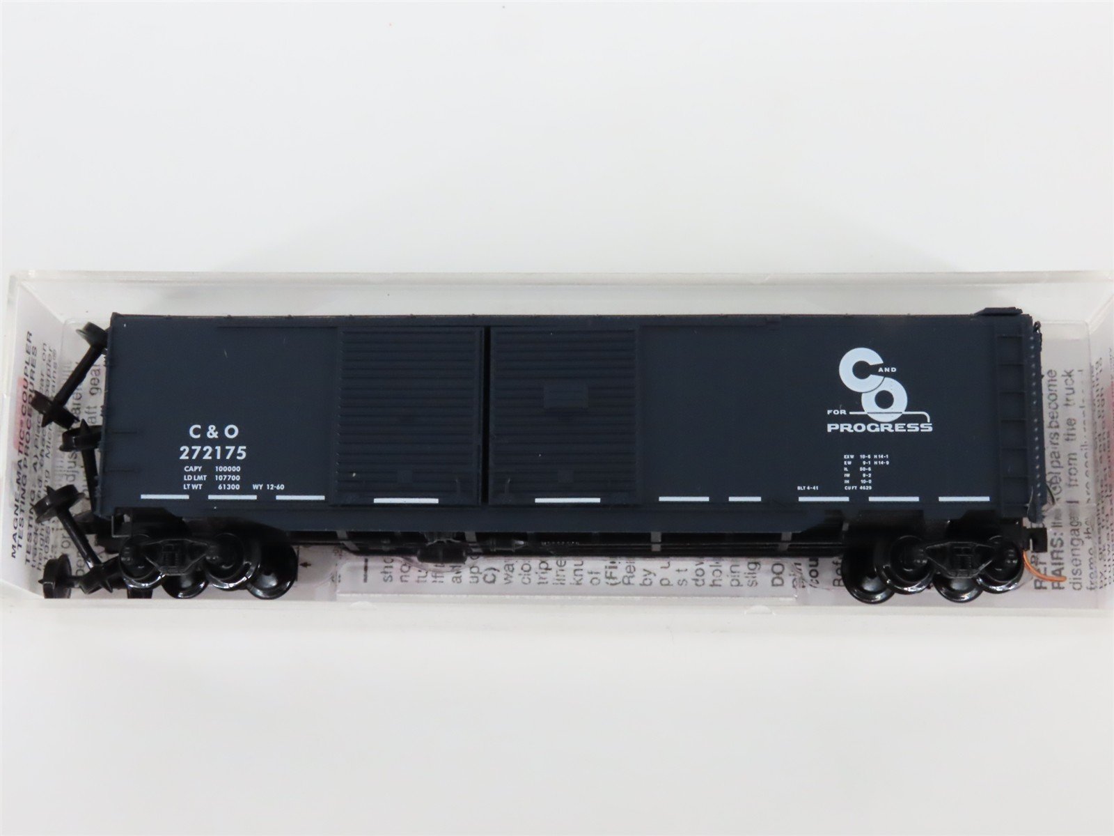 N Scale Micro-Trains MTL 78070 C&O Chesapeake & Ohio 50' Boxcar #272175