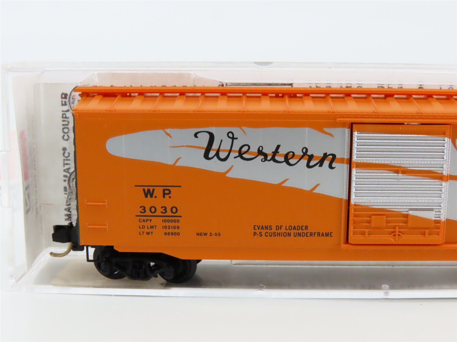 N Scale Micro-Trains MTL 31290 WP Western Pacific 50' Standard Boxcar #3030