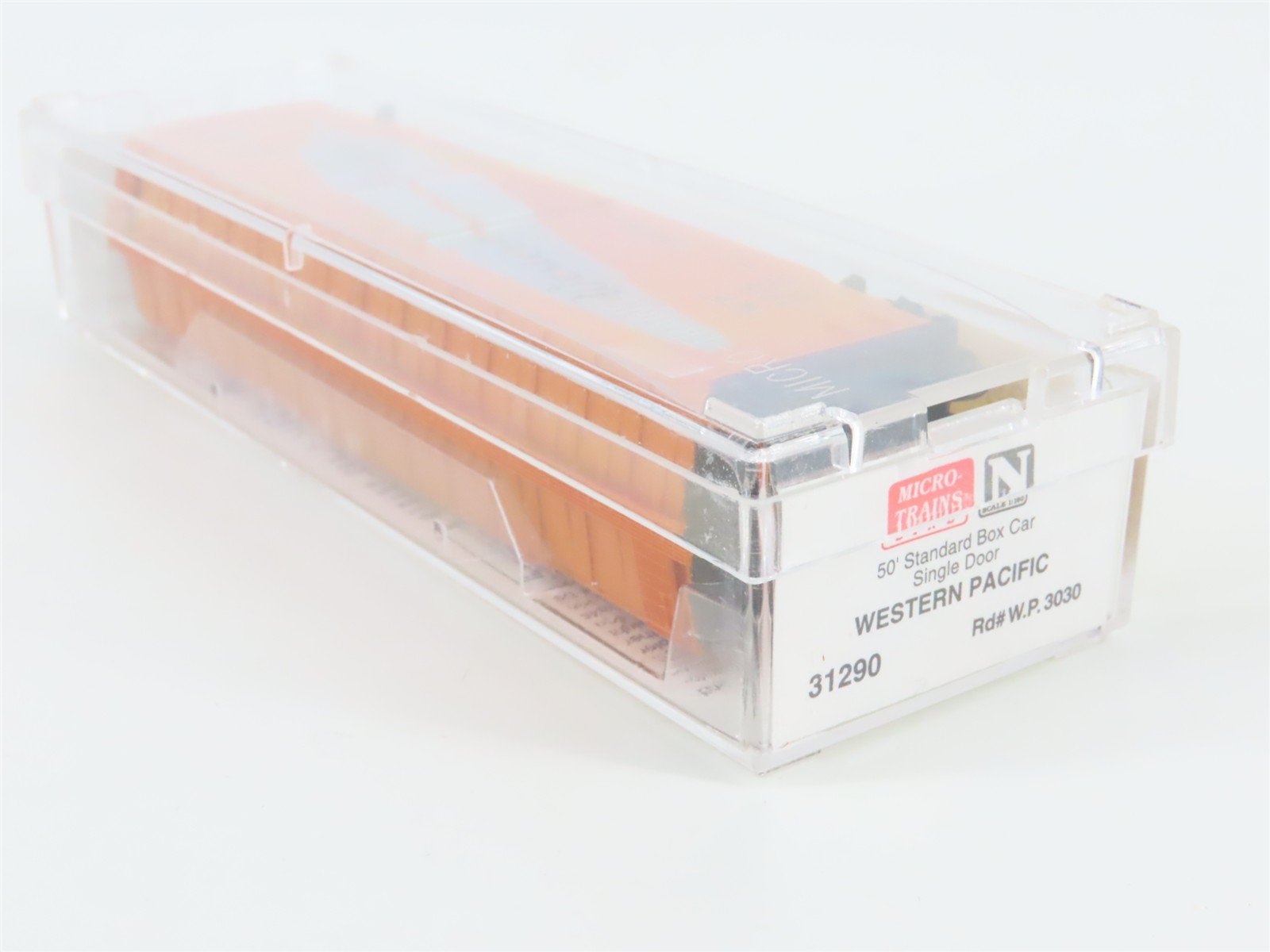 N Scale Micro-Trains MTL 31290 WP Western Pacific 50' Standard Boxcar #3030