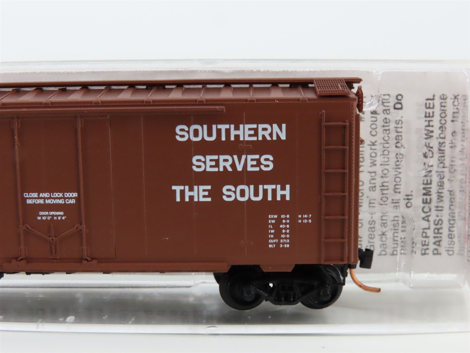 N Scale Micro-Trains MTL 21100 Southern Railway 40' Standard Boxcar #505603