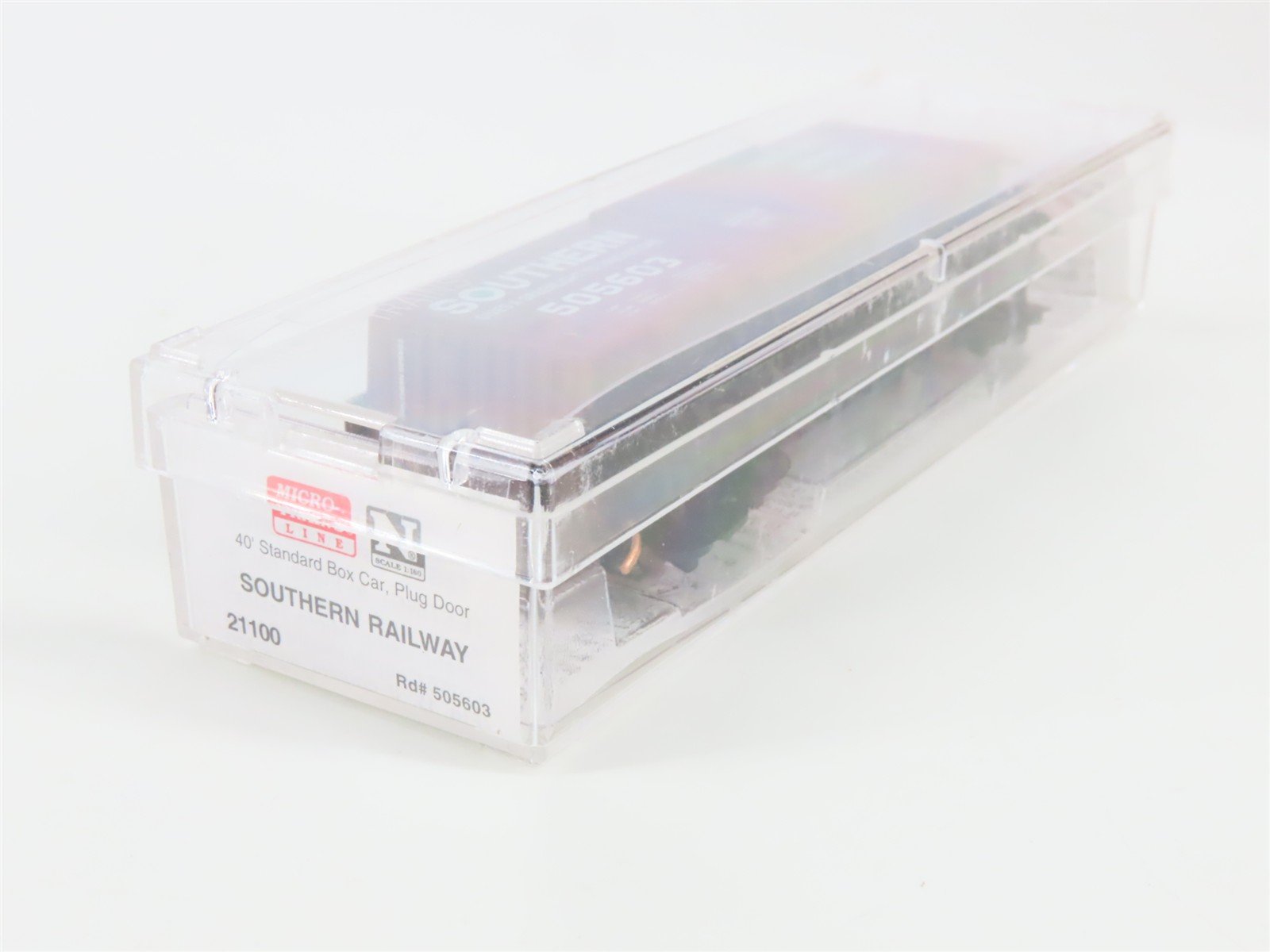 N Scale Micro-Trains MTL 21100 Southern Railway 40' Standard Boxcar #505603