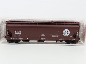 N Scale Micro-Trains MTL 94180 BNSF Railway 3-Bay Covered Hopper #420505