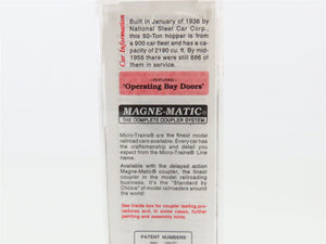 N Scale Micro-Trains MTL 55150 CP Canadian Pacific 2-Bay Open Hopper #354037
