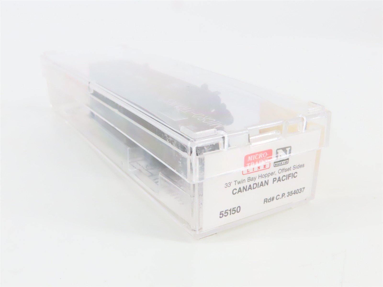 N Scale Micro-Trains MTL 55150 CP Canadian Pacific 2-Bay Open Hopper #354037