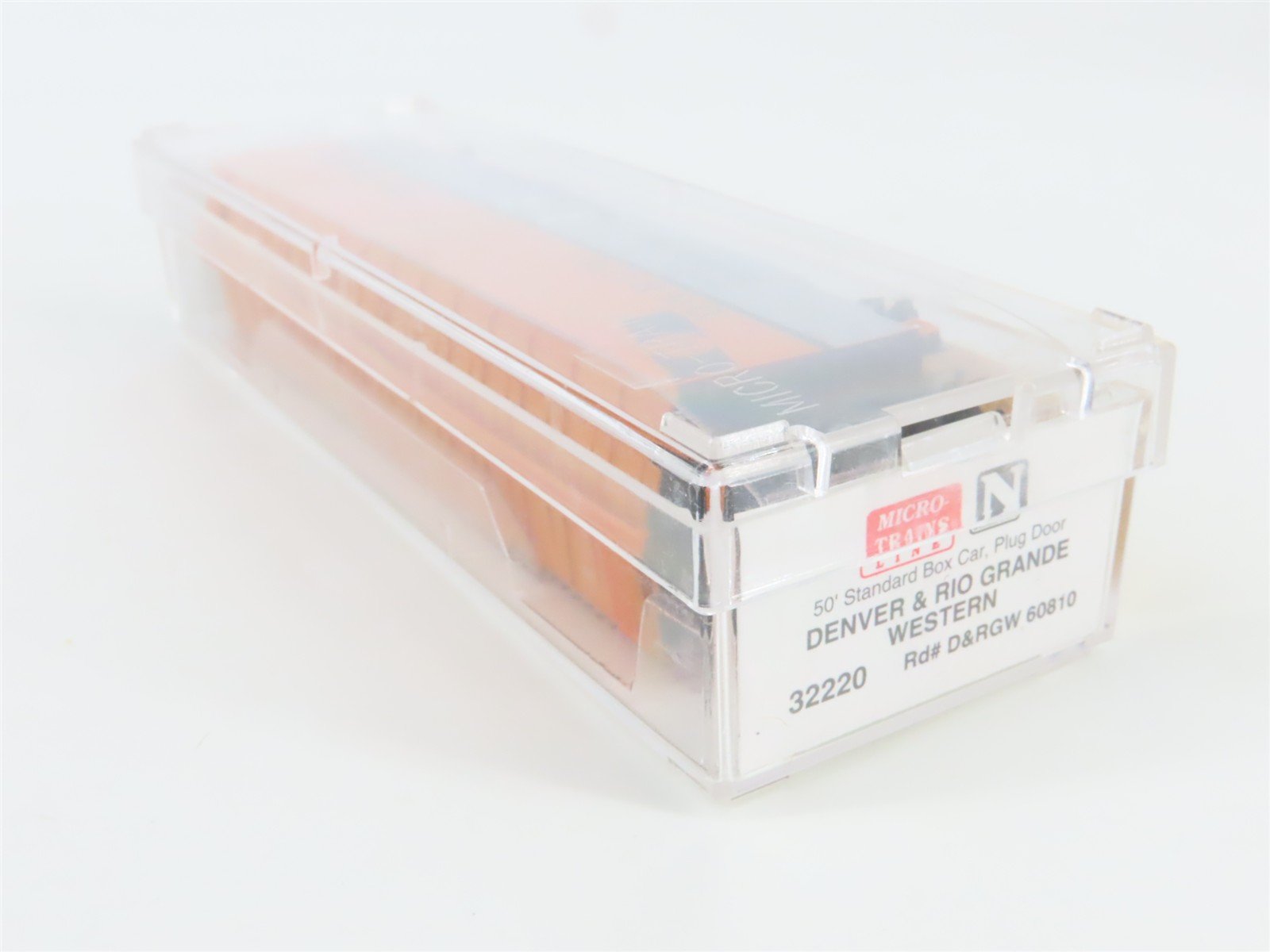N Scale Micro-Trains MTL 32220 DRGW Rio Grande 50' Standard Boxcar #60810