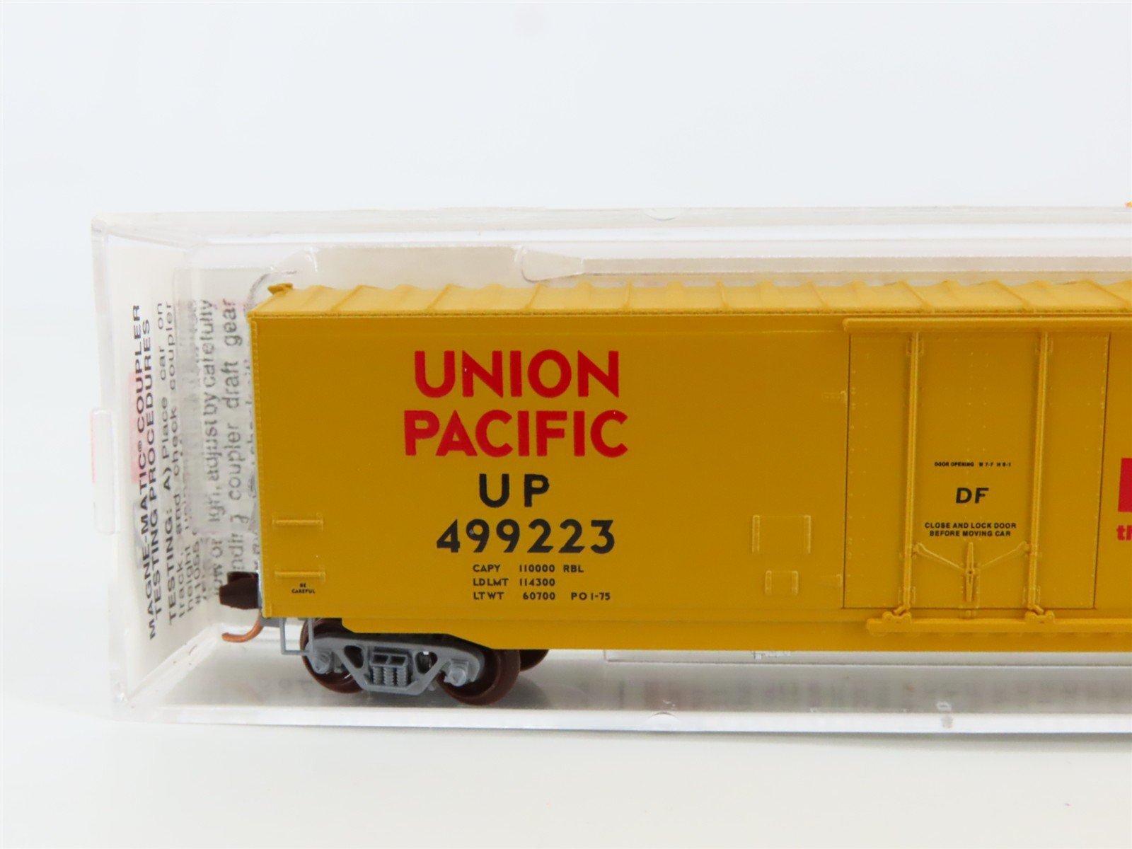 N Scale Micro-Trains MTL 36300 UP Union Pacific 50' Standard Boxcar #499223