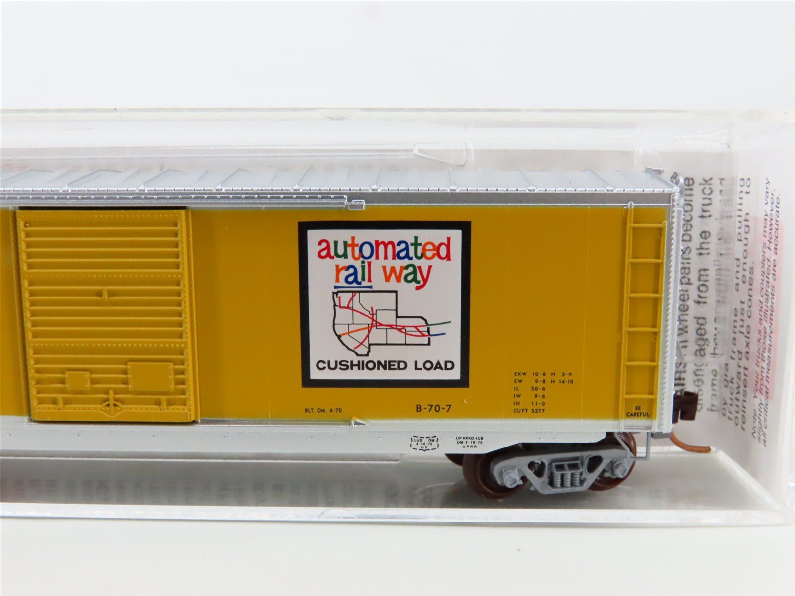 N Scale Micro-Trains MTL 77090 UP Union Pacific 50' Standard Boxcar #508494
