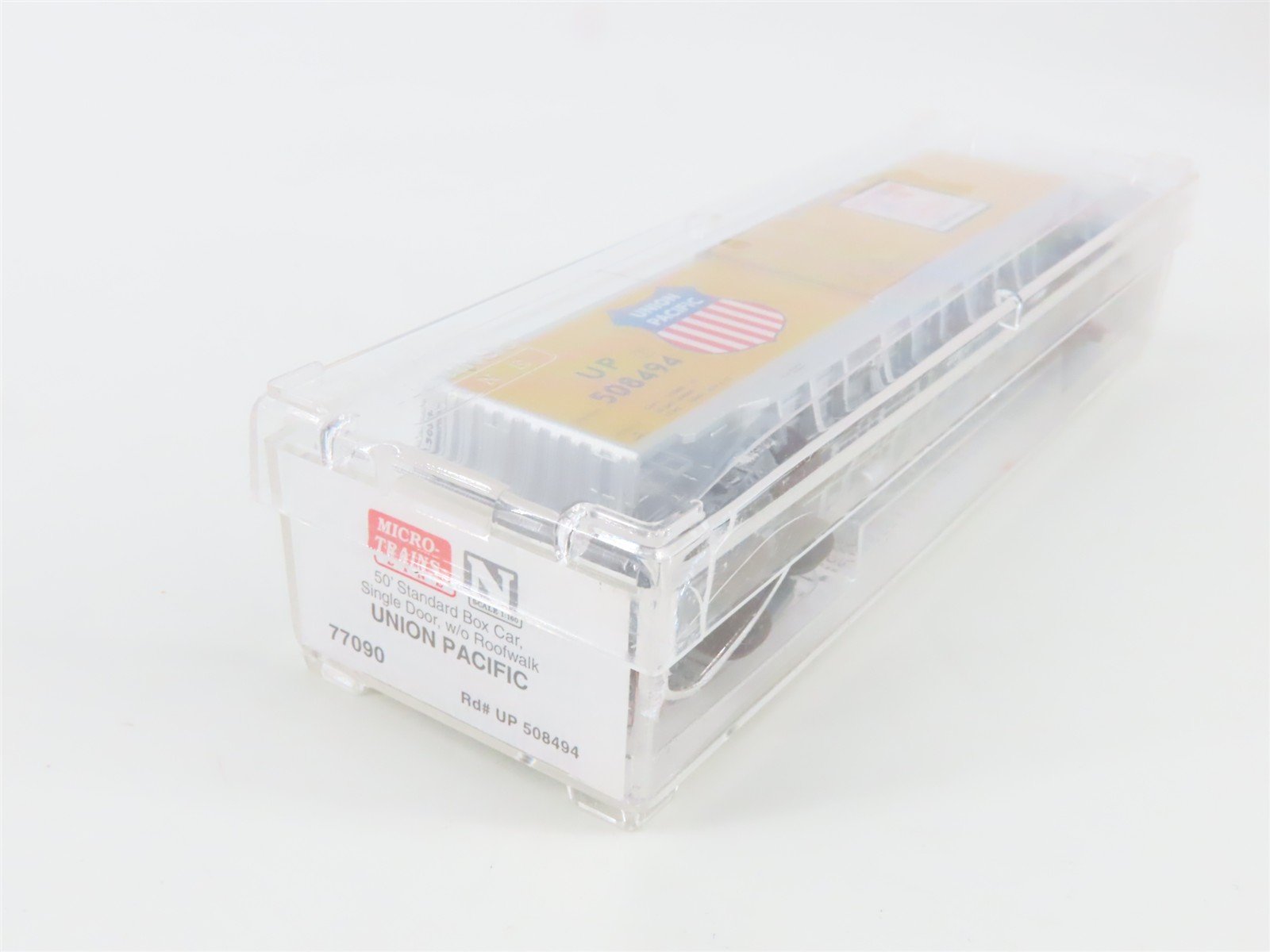 N Scale Micro-Trains MTL 77090 UP Union Pacific 50' Standard Boxcar #508494