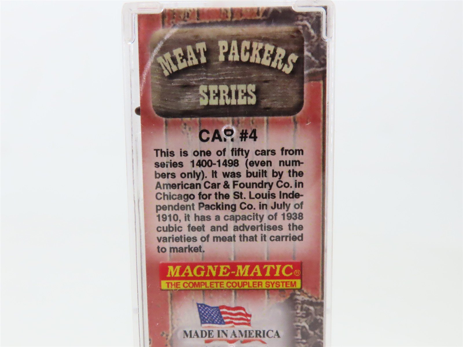 N Scale Micro-Trains MTL 05800120 SLIX St. Louis Independent 36' Reefer #1496