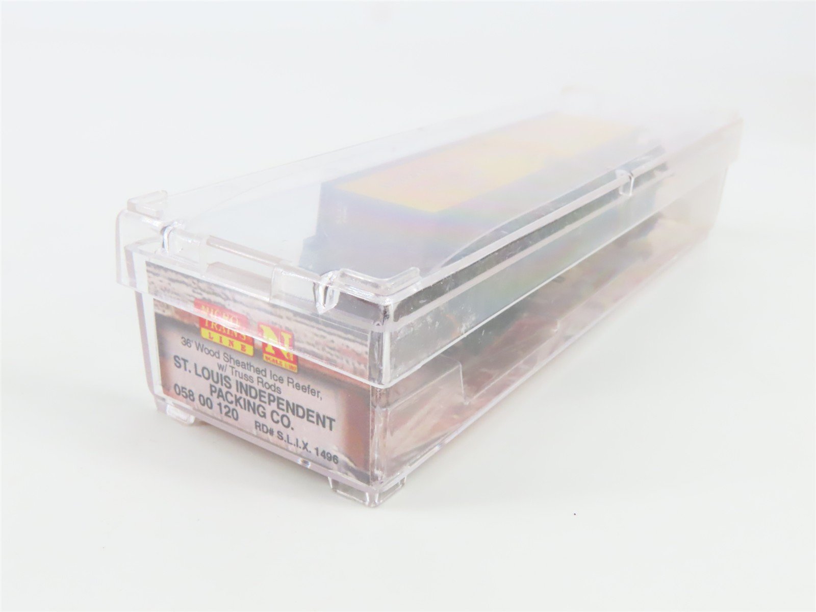 N Scale Micro-Trains MTL 05800120 SLIX St. Louis Independent 36' Reefer #1496