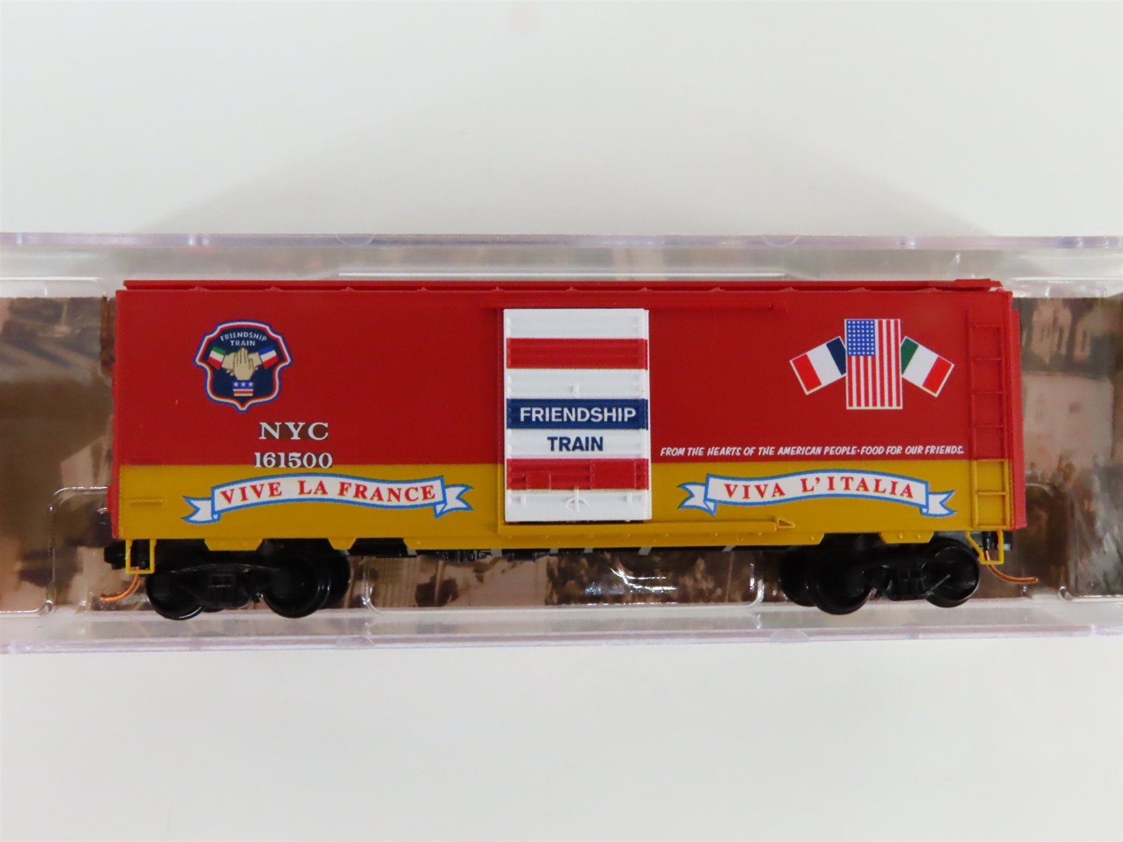 N Micro-Trains MTL 02000007 NYC New York Central Friendship 40' Boxcar #161500