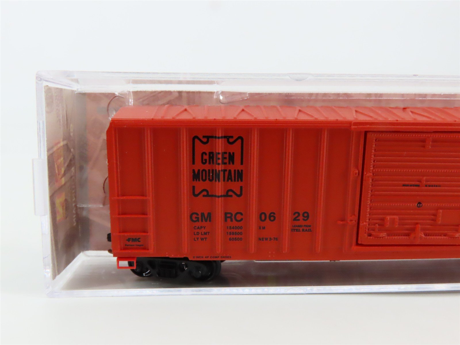 N Scale Micro-Trains MTL 02500960 GMRC Green Mountain 50' Boxcar #0629