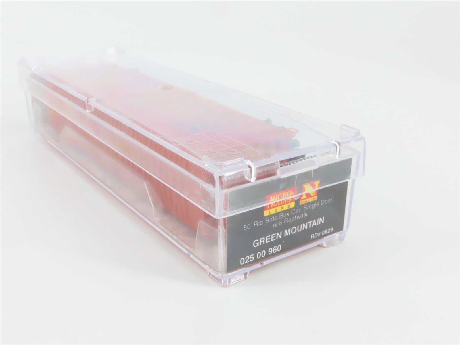 N Scale Micro-Trains MTL 02500960 GMRC Green Mountain 50' Boxcar #0629