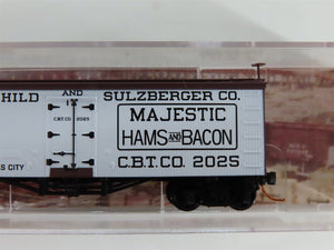 N Micro-Trains MTL 05800150 CBTC Schwarzchild & Silzberger Co. 36' Reefer #2025