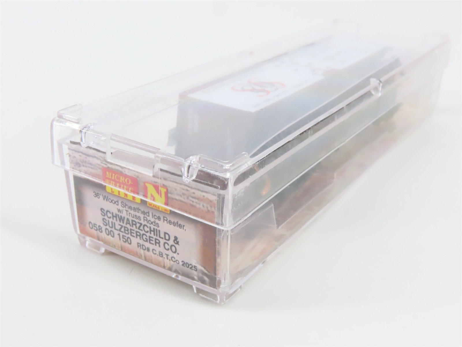 N Micro-Trains MTL 05800150 CBTC Schwarzchild & Silzberger Co. 36' Reefer #2025
