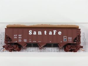 N Scale Micro-Trains MTL 10800120 ATSF Santa Fe 100-Ton 3-Bay Hopper #179551