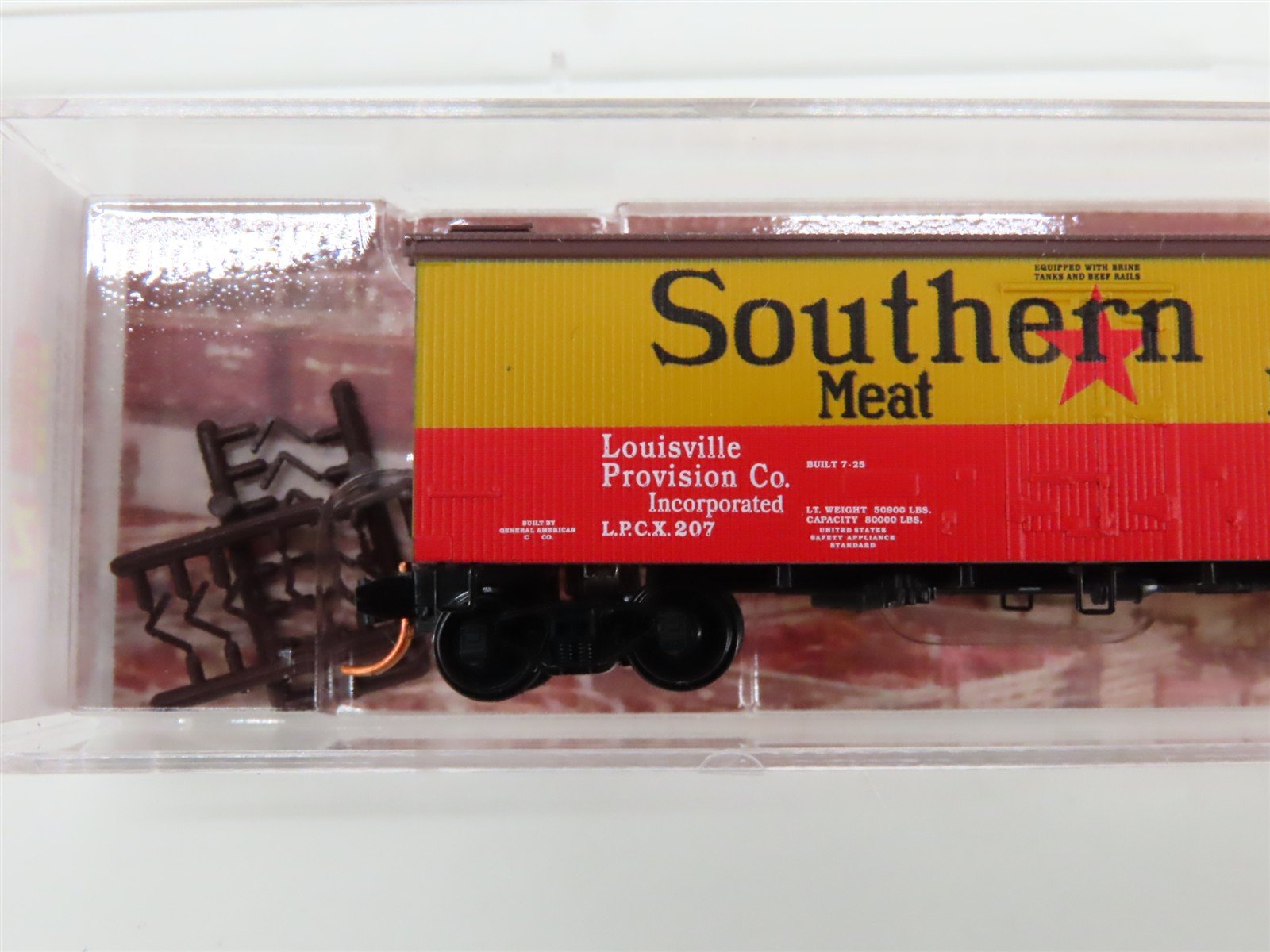 N Scale Micro-Trains MTL 05800526 LRCX Southern Star 36' Ice Reefer #207