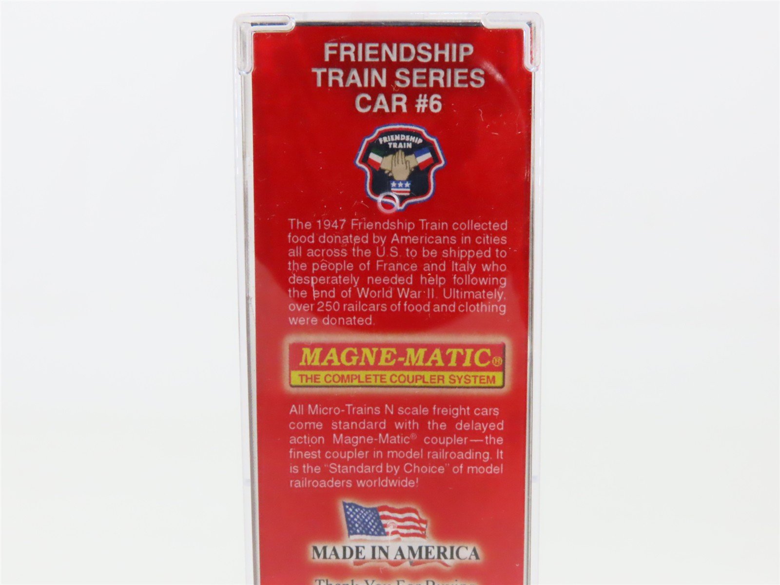 N Scale Micro-Trains MTL 02000017 UP Union Pacific Friendship 40' Boxcar #187989