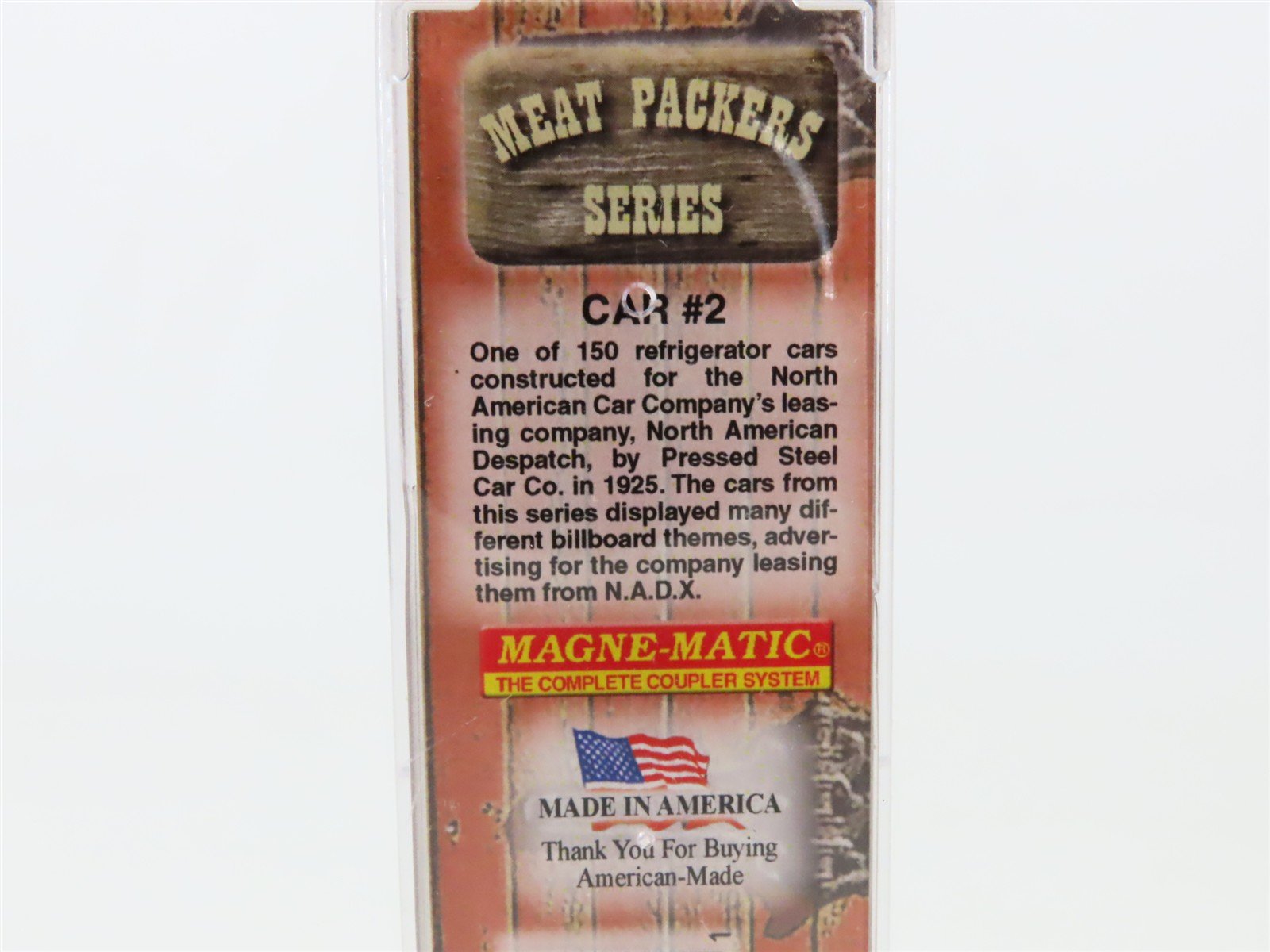 N Scale Micro-Trains MTL 05800516 NADX Chaswolff Packing Co 36' Reefer #3149