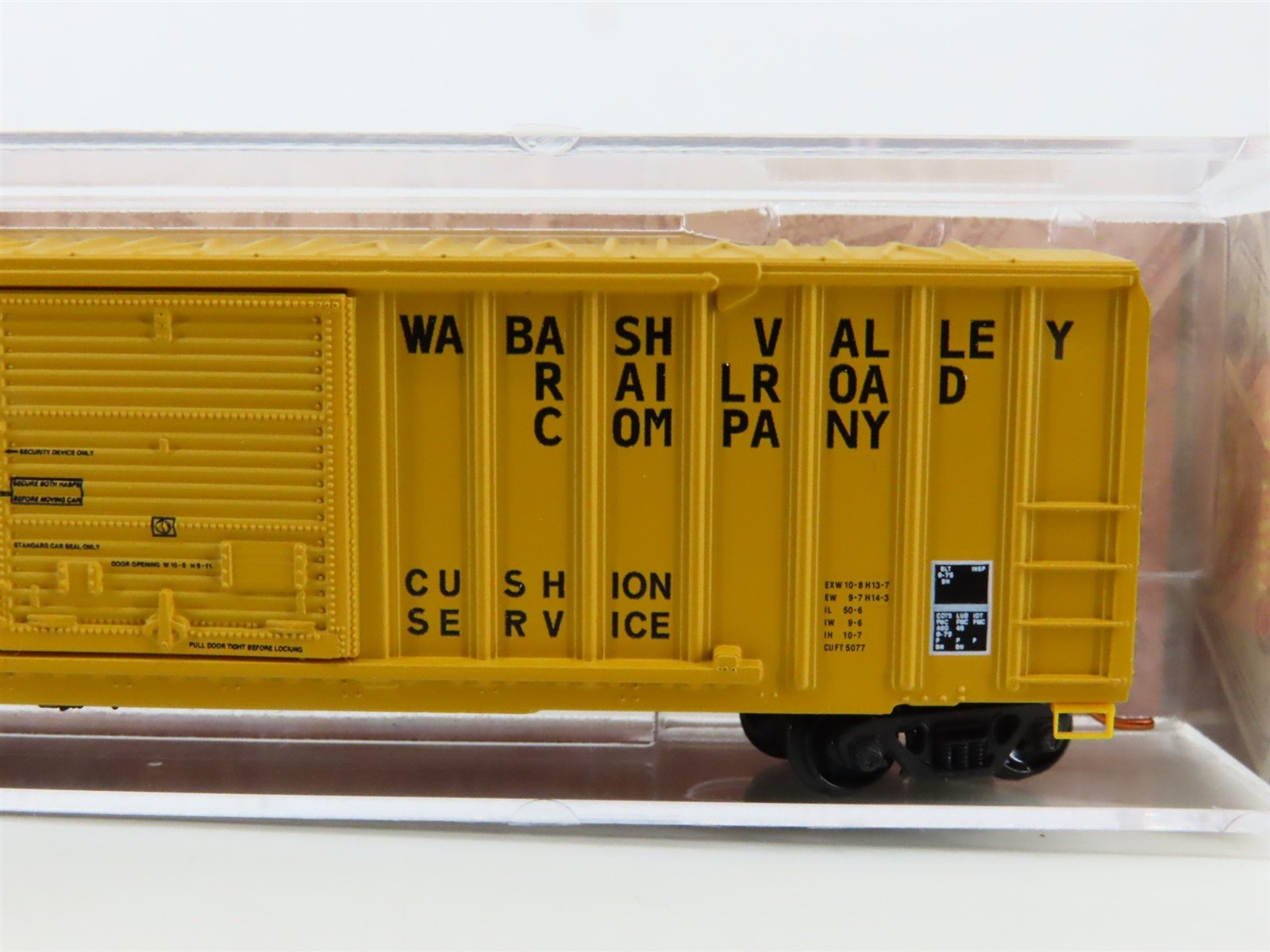 N Scale Micro-Trains MTL 02500910 WVRC Wabash Valley 50' Boxcar #8161