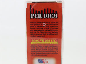 N Scale Micro-Trains MTL 02500910 WVRC Wabash Valley 50' Boxcar #8161