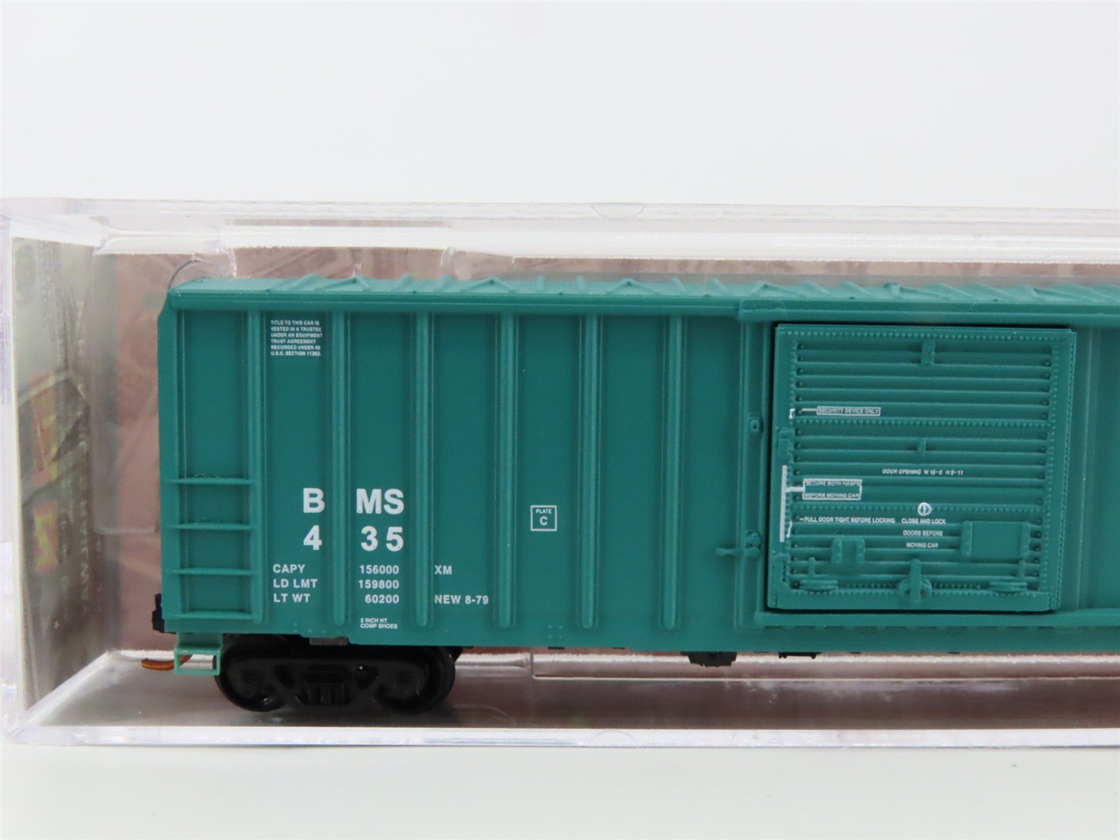 N Scale Micro-Trains MTL 02500930 Berlin Mills Railway 50' Boxcar #435