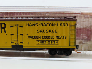 N Scale Micro-Trains MTL 04900640 DMRX Decker 40' Wood Reefer #2834