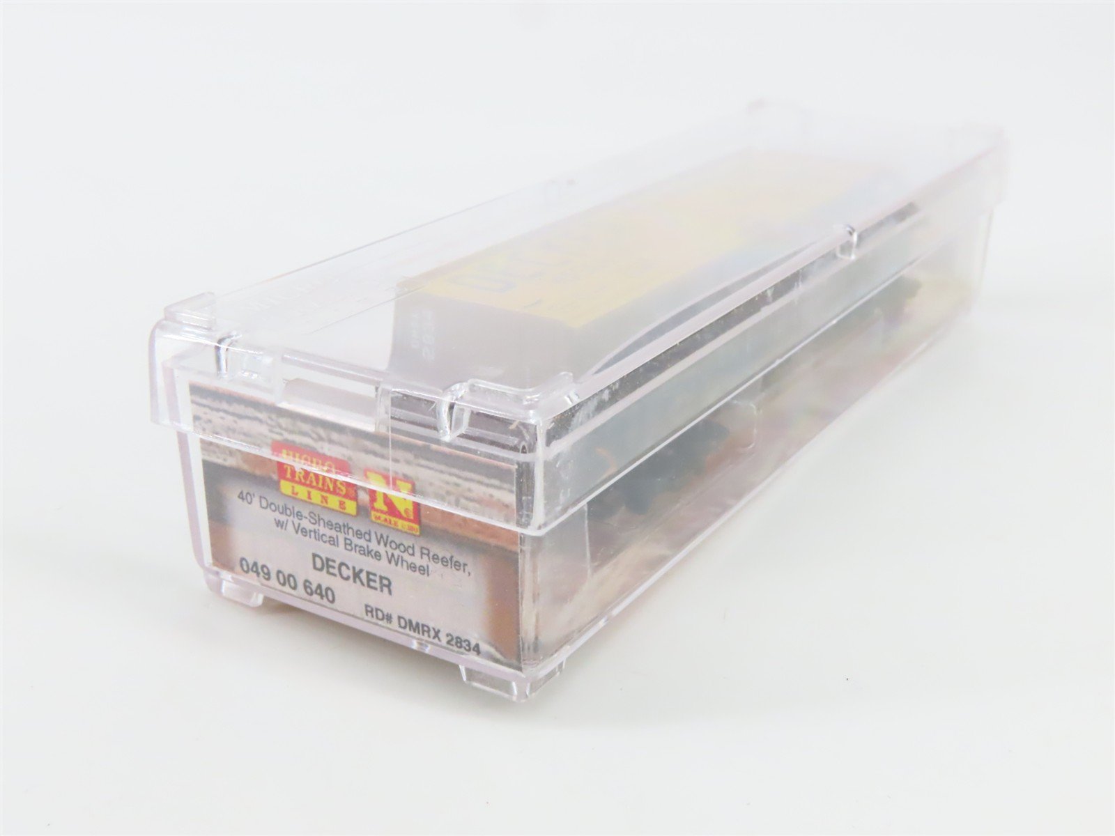 N Scale Micro-Trains MTL 04900640 DMRX Decker 40' Wood Reefer #2834