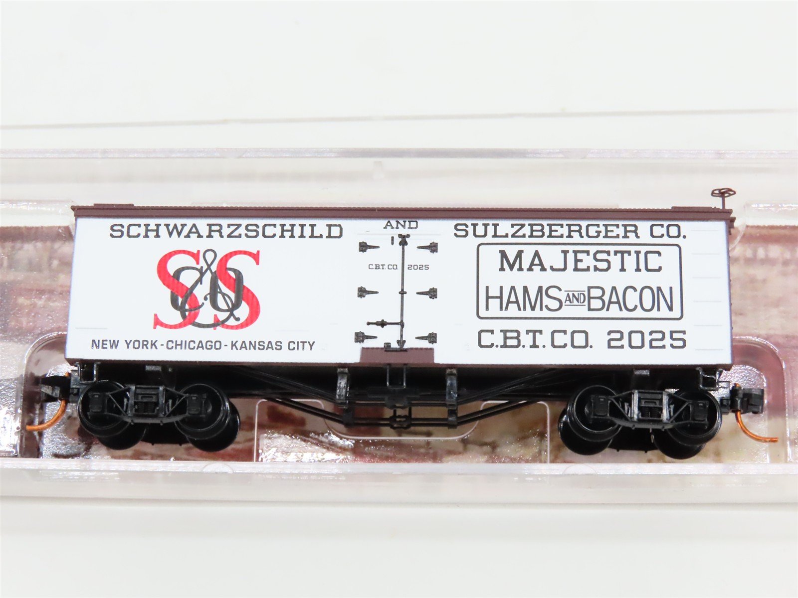 N Micro-Trains MTL 05800150 CBTC Schwarzchild & Sulzberger 36' Reefer #2025