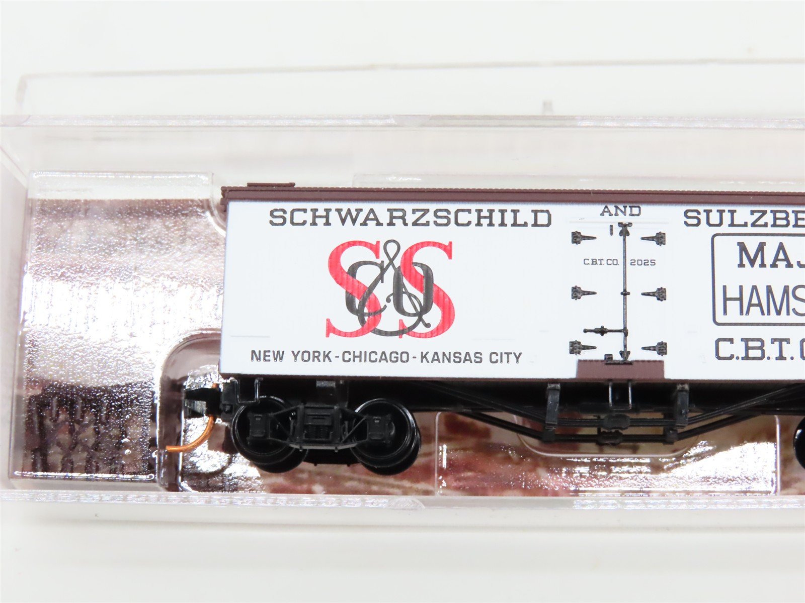 N Micro-Trains MTL 05800150 CBTC Schwarzchild & Sulzberger 36' Reefer #2025