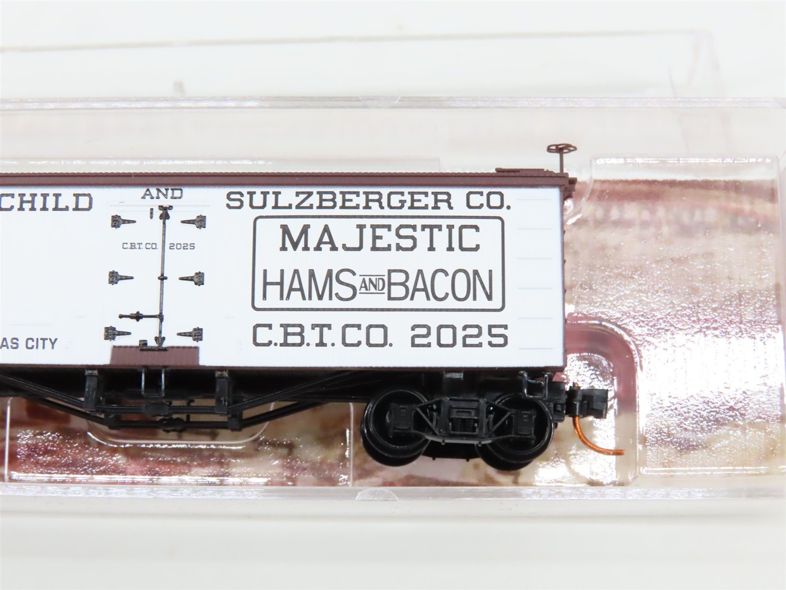 N Micro-Trains MTL 05800150 CBTC Schwarzchild & Sulzberger 36' Reefer #2025