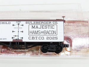 N Micro-Trains MTL 05800150 CBTC Schwarzchild & Sulzberger 36' Reefer #2025