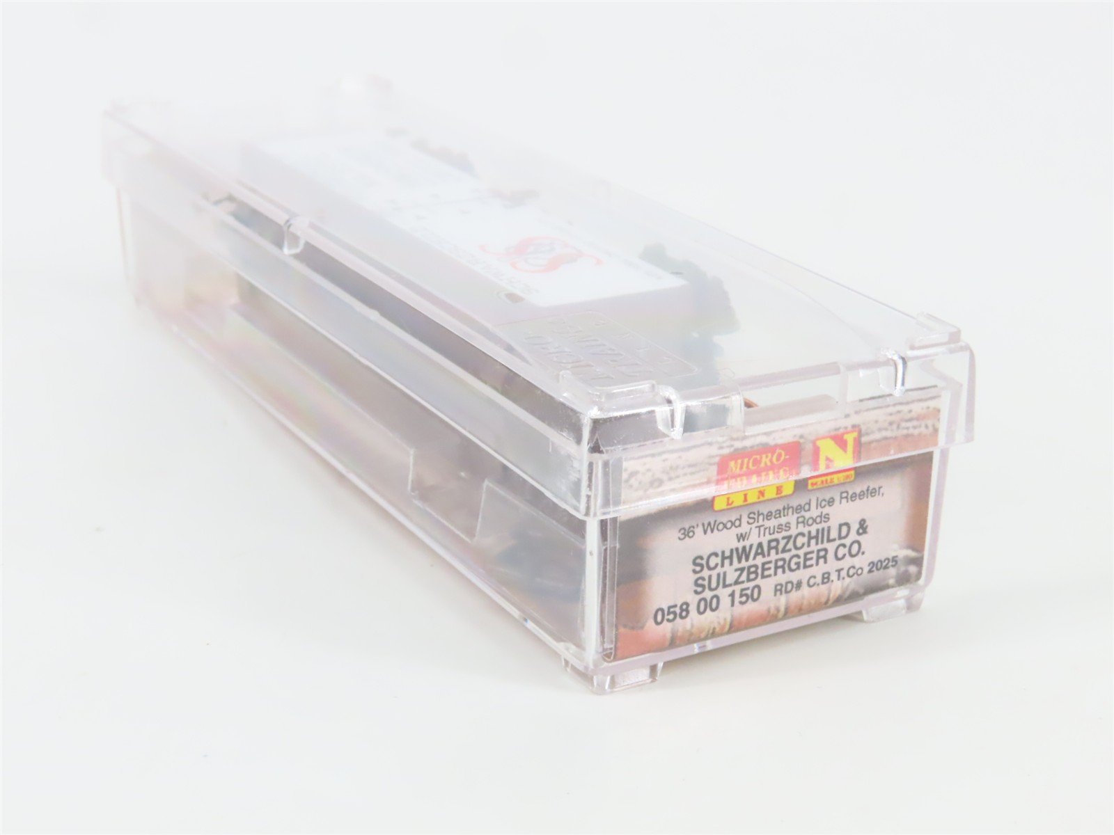 N Micro-Trains MTL 05800150 CBTC Schwarzchild & Sulzberger 36' Reefer #2025