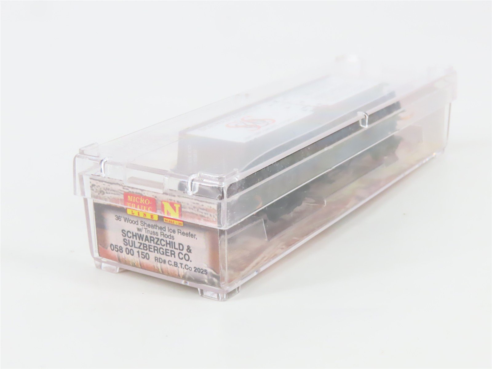 N Micro-Trains MTL 05800150 CBTC Schwarzchild & Sulzberger 36' Reefer #2025