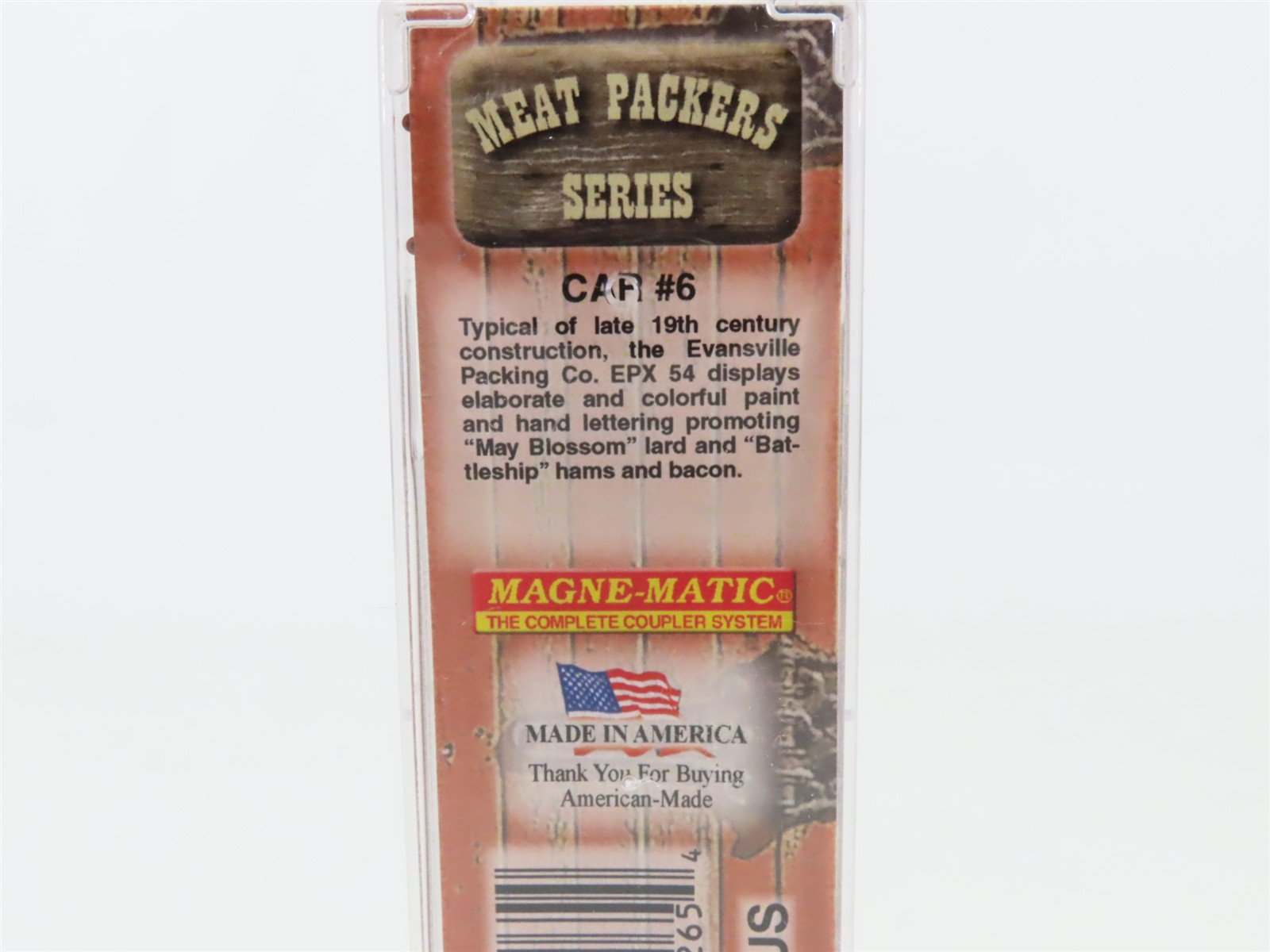 N Scale Micro-Trains MTL 05800140 EPX Evansville Packing Co. 36' Wood Reefer #54