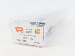 N Scale Micro-Trains MTL 06551880 SCCX Shell Oil 39' Single Dome Tankcar #1480