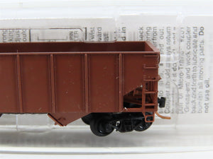 N Scale Micro-Trains MTL 56000 Undecorated 33' 2-Bay Open Hopper Car